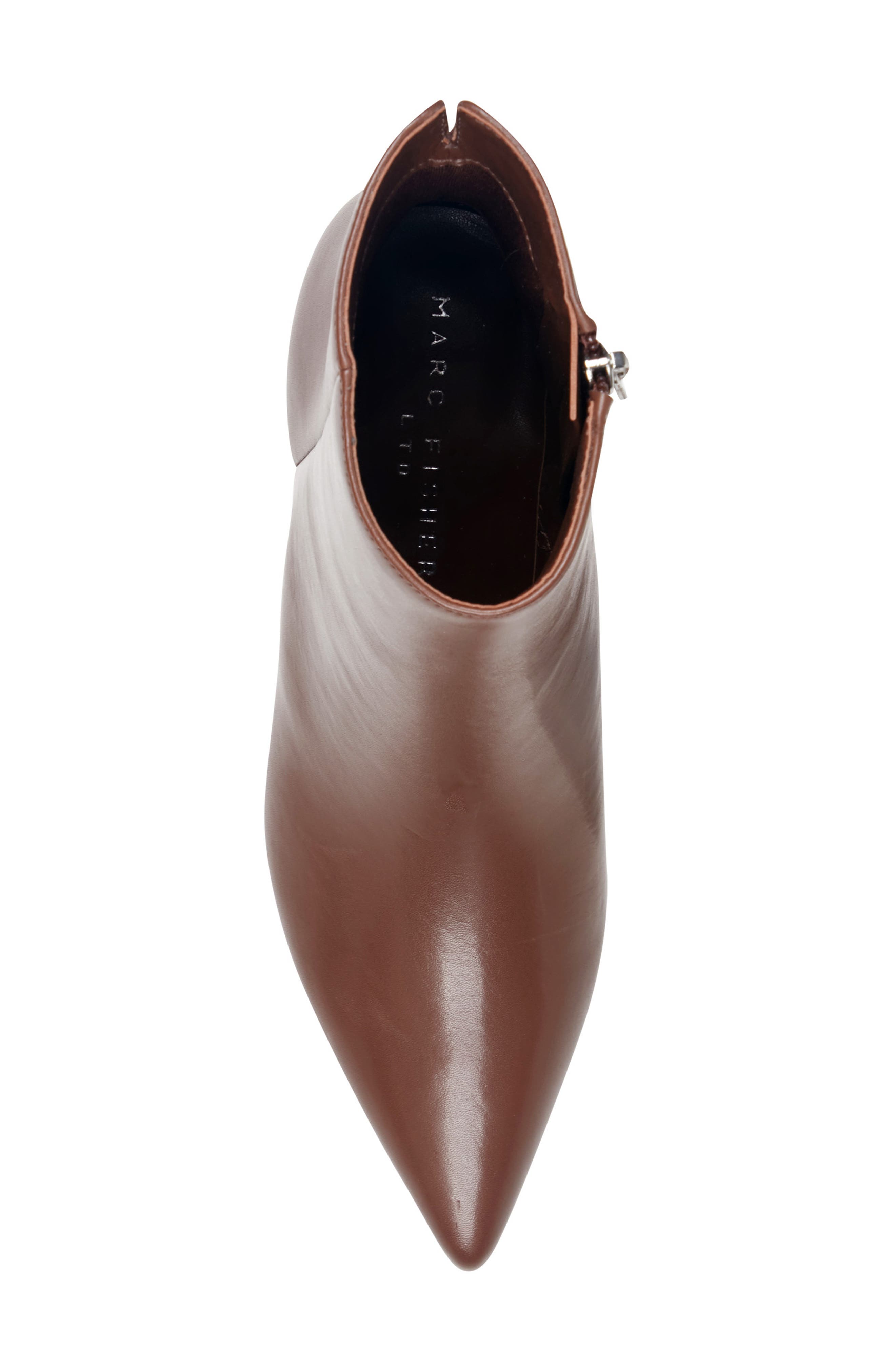 Francy Kitten Heel Bootie, Alternate, color, DARK NATURAL