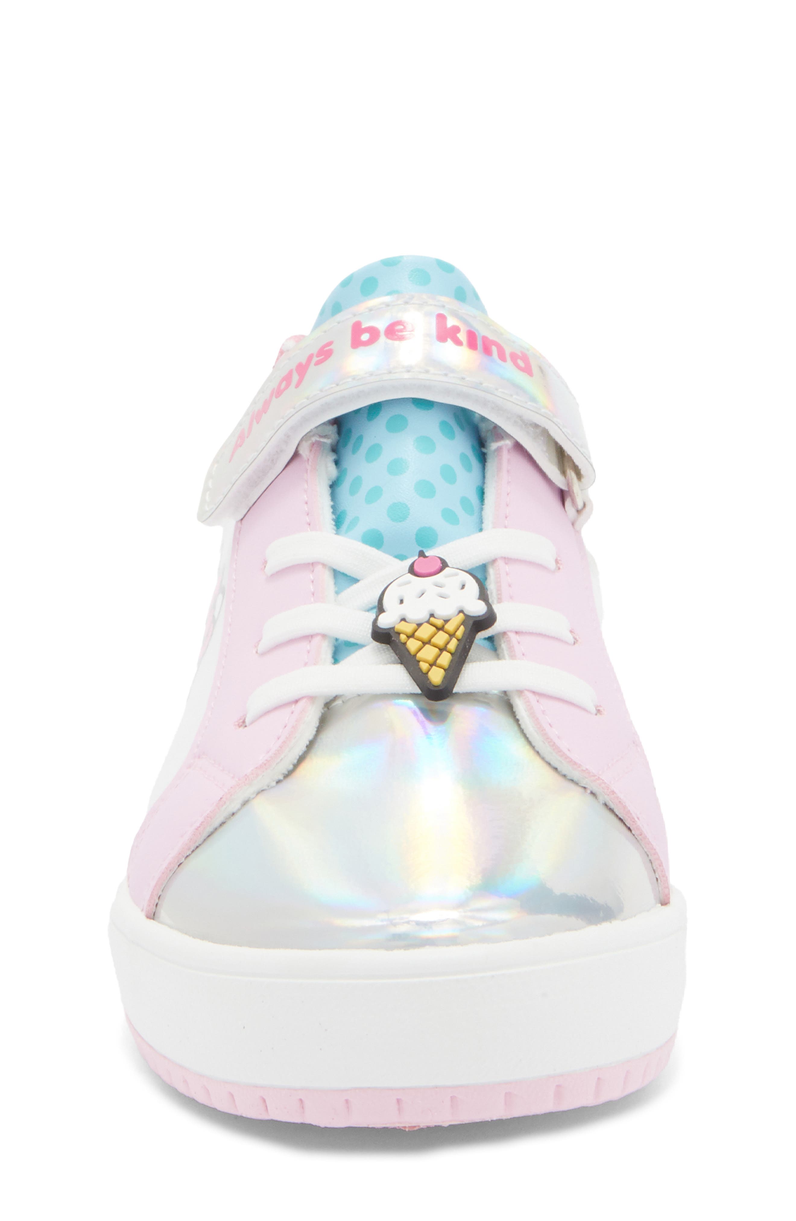 Ground Up Kids' Hello Kitty Light Up Athletic Sneaker, Alternate, color, White