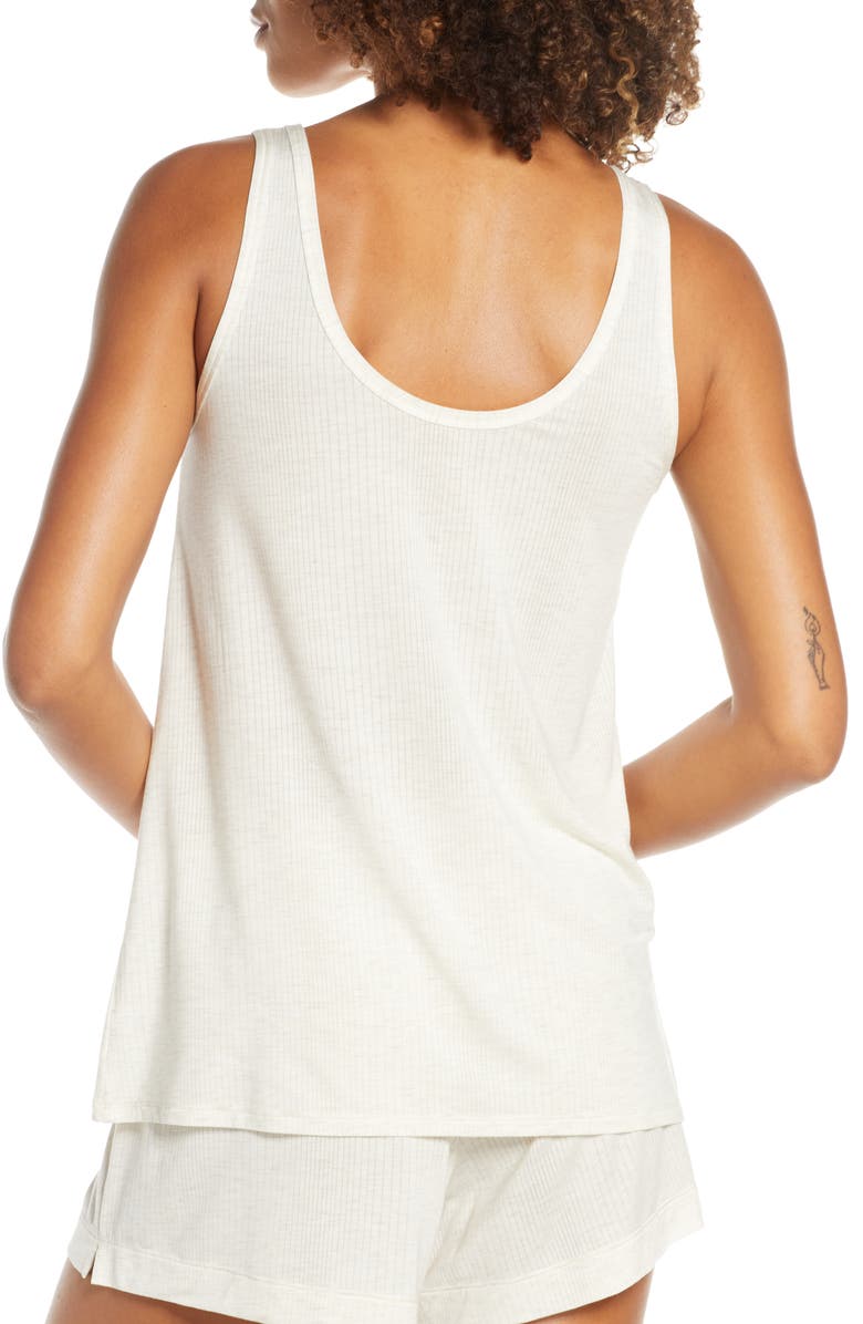 Tommy John Second Skin Luxe Ribbed Lounge Tank, Alternate, color, 