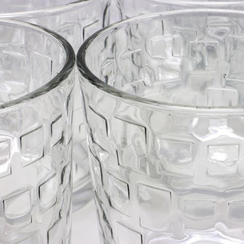Gibson Home Great Foundations 16 Piece Tumbler And Double Old Fashioned Glass Set In Transparent