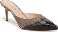 Veronica Beard Lisa Pointed Toe Heeled Mule