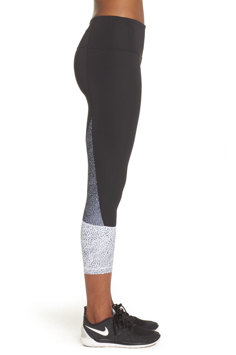 Constellation Print Crop Leggings, Alternate, color, BLACK DESERT PEARL PRINT