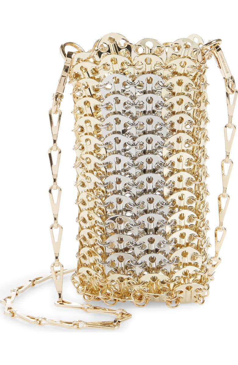 Rabanne paco rabanne Mini Bicolor 1969 Crossbody Bag, Main, color,