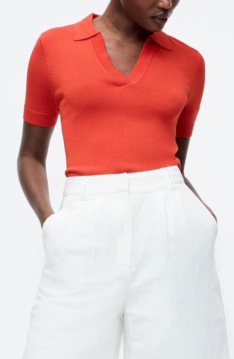 Sergio Short Sleeve Polo Sweater