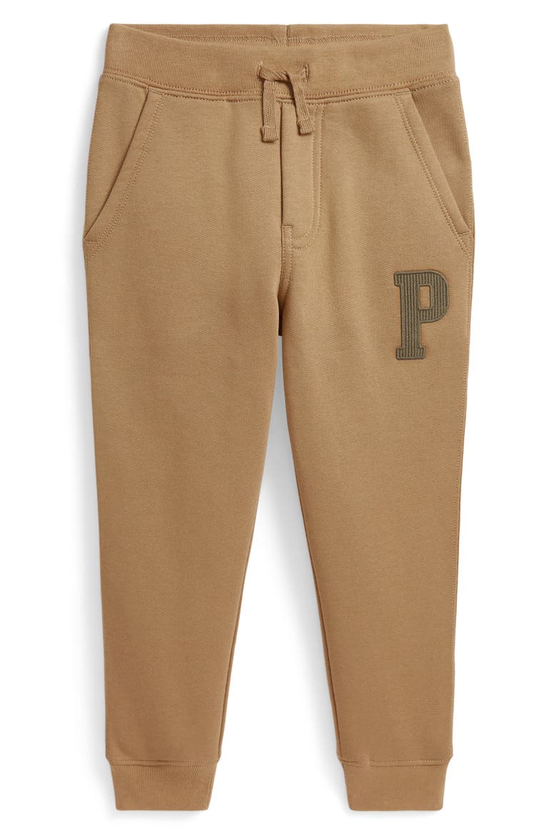 Kids' Fleece Joggers, Main, color, CAMEL