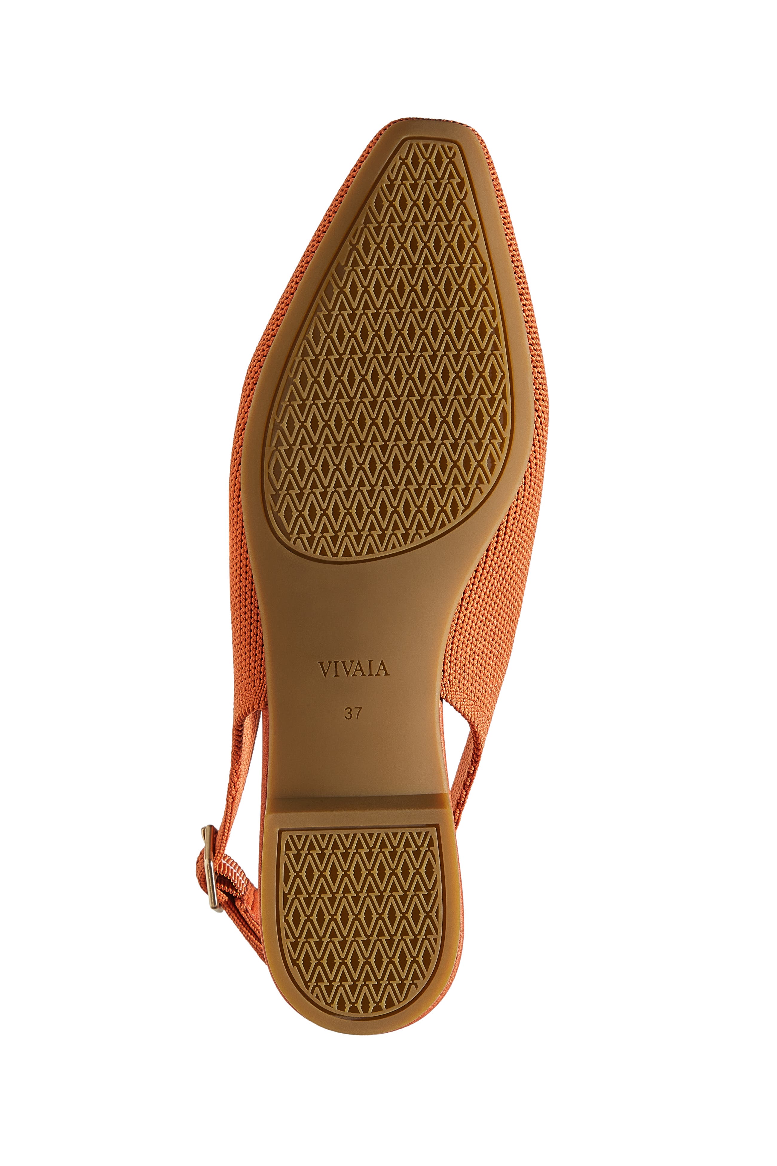 Kalina Mini Square-Toe Slingback Sandals, Alternate, color, APRICOT