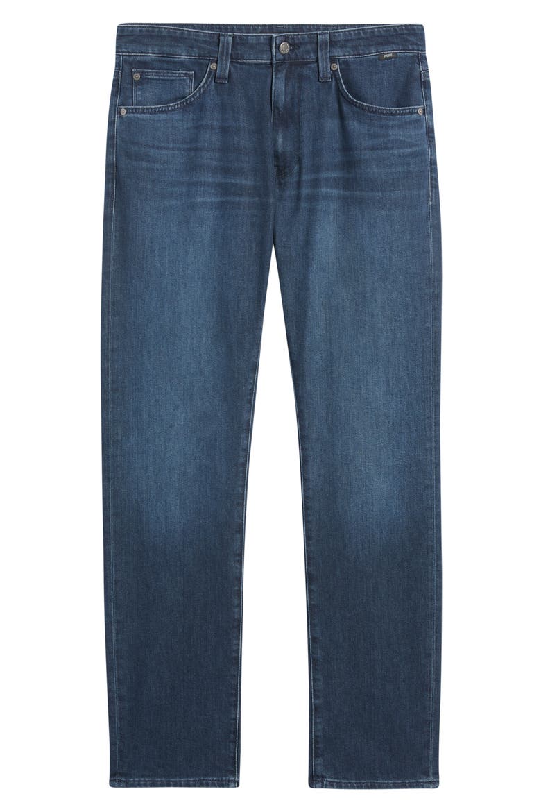 Jake Regular Rise Slim Leg Jeans, Alternate, color, DEEP BRUSHED AIR-LIT