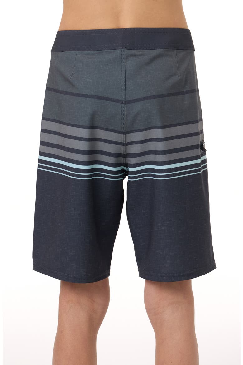 Kids' Hyperfreak Heat Stripe Swim Trunks, Alternate, color, PHANTOM