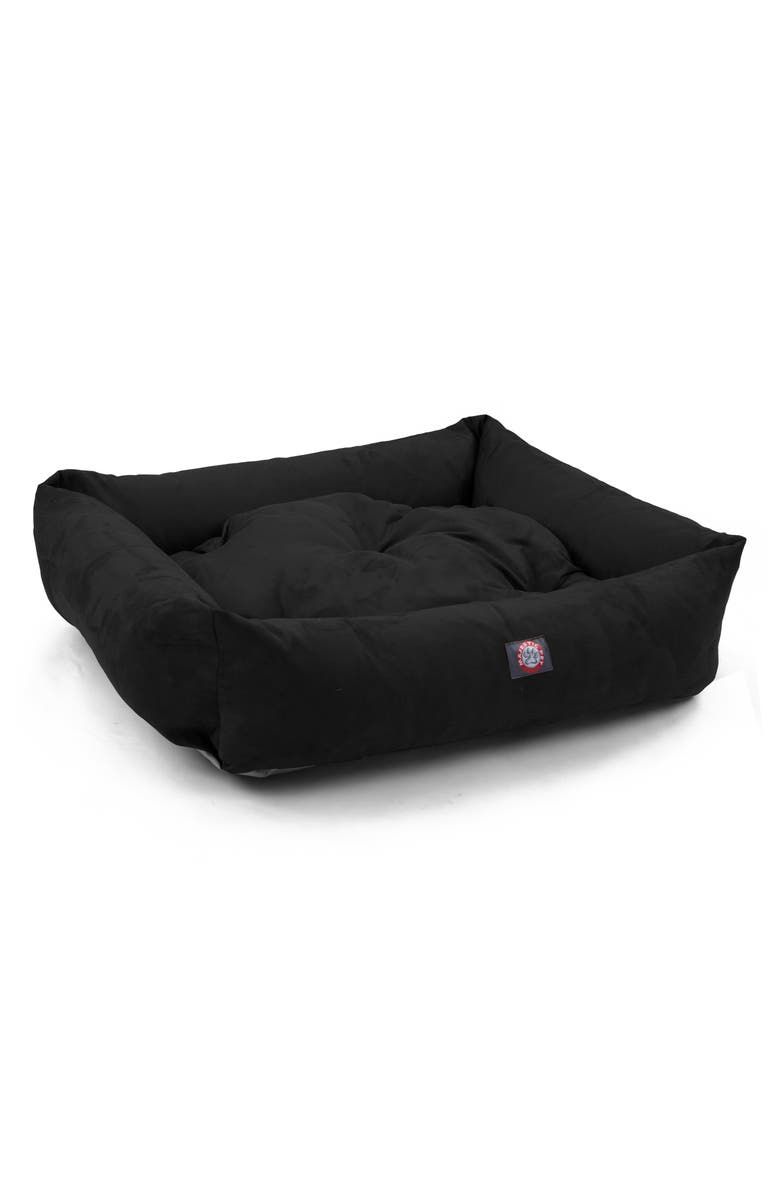 Majestic Pet Luxe Bagel Dog Bed, Alternate, color, Black