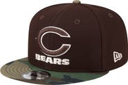 New Era Men's New Era  Dark Brown Chicago Bears Burnt Wood Camo 9FIFTY Snapback Hat