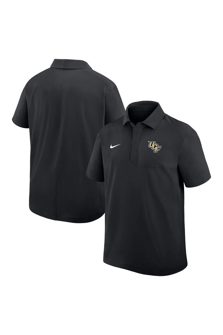 Men's Nike Black UCF Knights 2025 Sideline Dri-FIT Polo, Main, color, Black