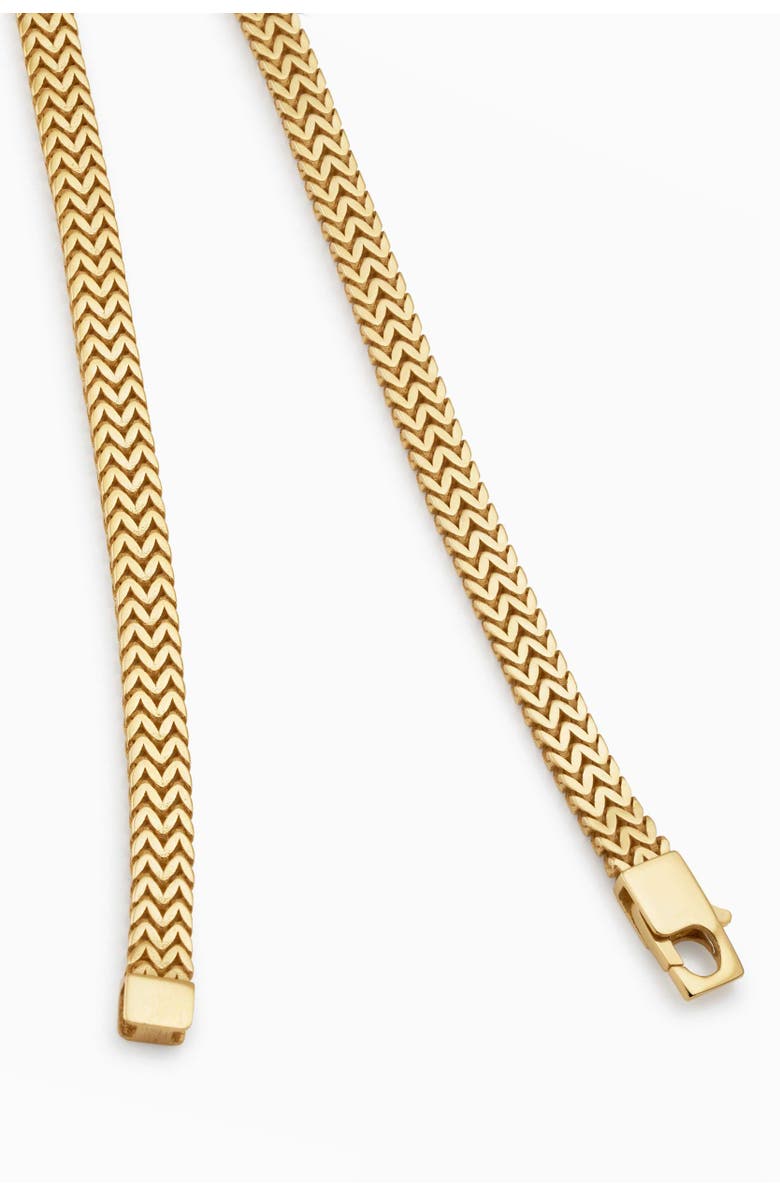 Oradina 14K Gold Chevron Hook Bracelet, Alternate, color, 