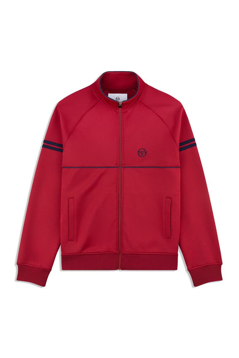 Orion Track Jacket, Alternate, color, RHUBARB
