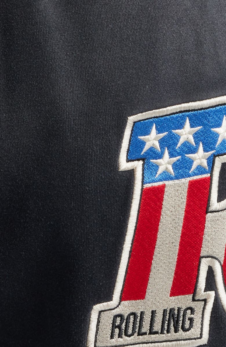 Rolling Loud Starting Line Cotton Baggy Sweatpants, Alternate, color, Black