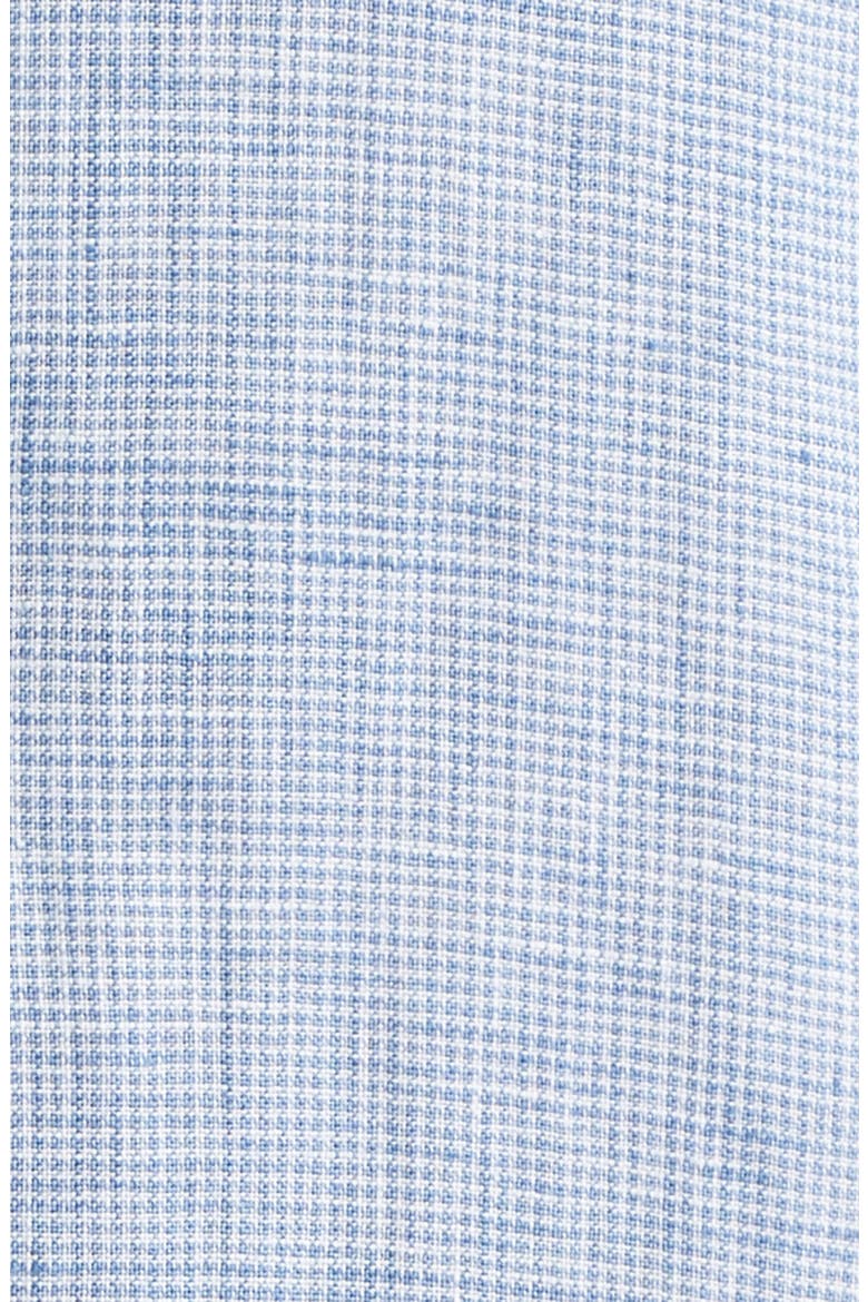 Astino Lino Tailored Fit Linen Button-Up Shirt, Alternate, color, STORM