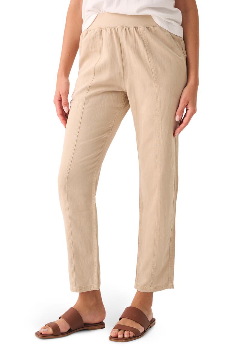 Arlie Pull-On Tapered Leg Pants, Main, color, SAFARI