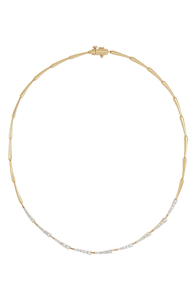 Bony Levy Audrey Diamond Tennis Necklace, Main, color, 18K Yellow Gold