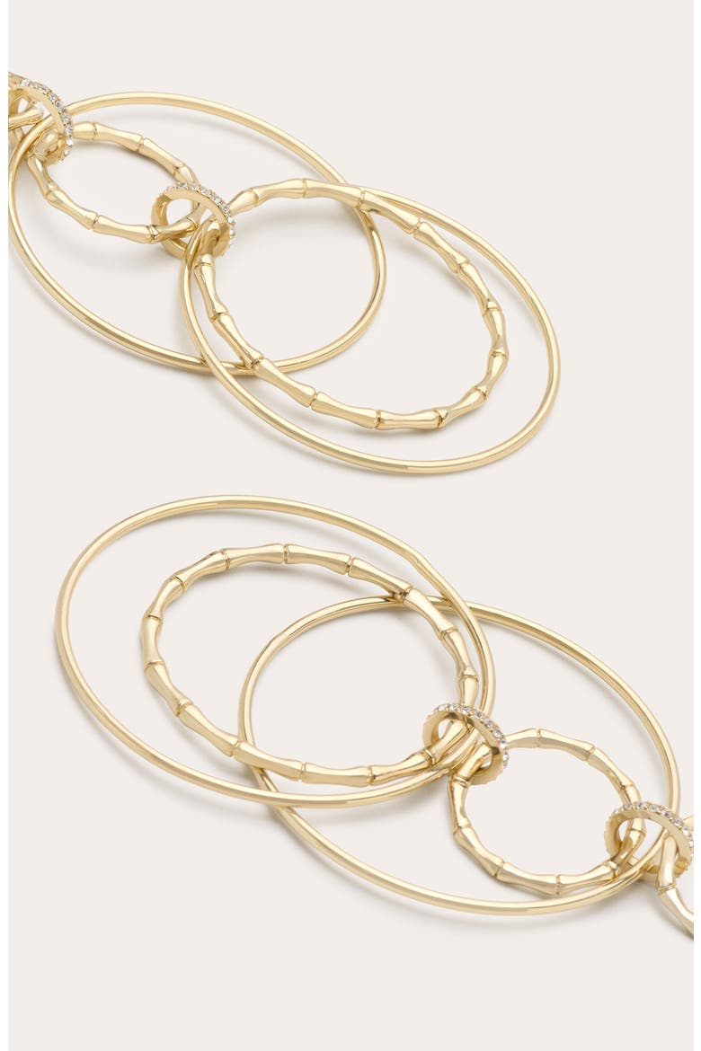 Chiara Drop Earrings, Alternate, color, GOLD