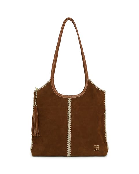 Back To Friends Suede Shopper