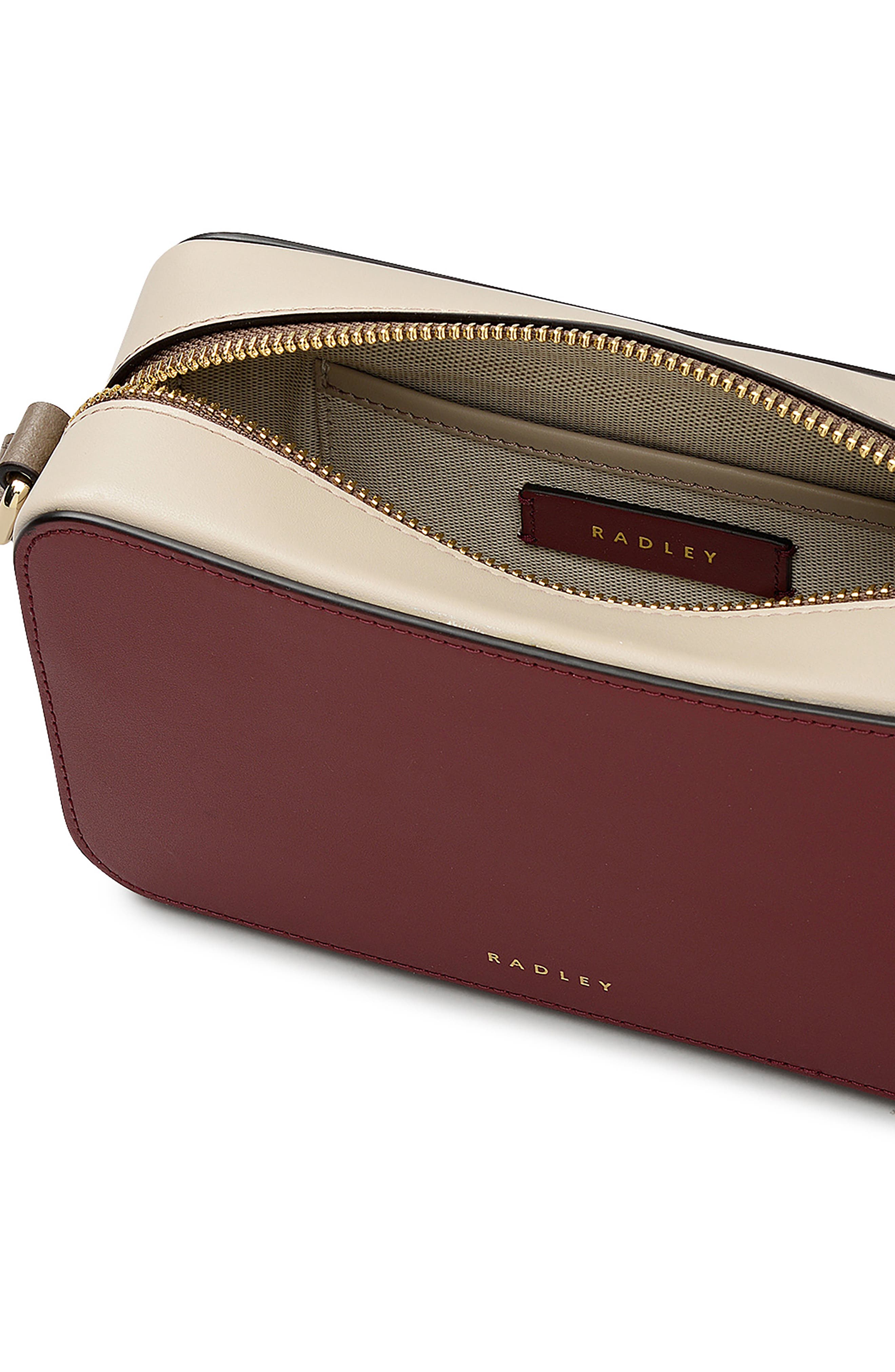 Mini Beech Row Zip Crossbody Bag, Alternate, color, CARMINE