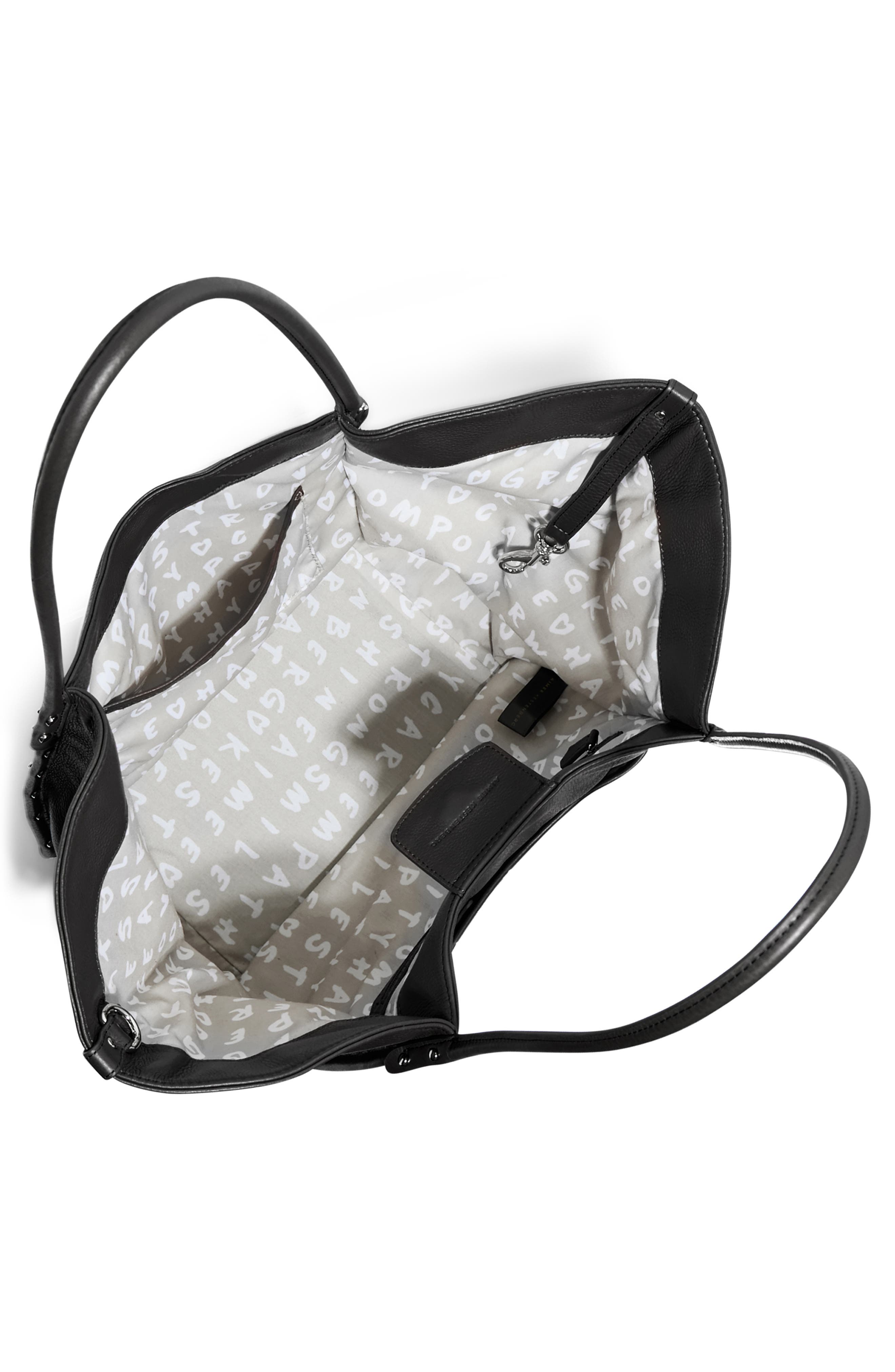 Lenny Tote, Alternate, color, BLACK