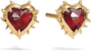 Awe Inspired Heart of Thorns Stud Earrings