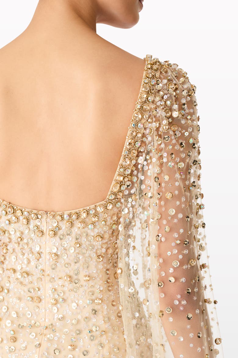 Angel Wing Dress, Alternate, color, Sandy Beach