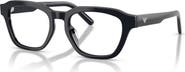 Emporio Armani 52mm Irregular optical glasses