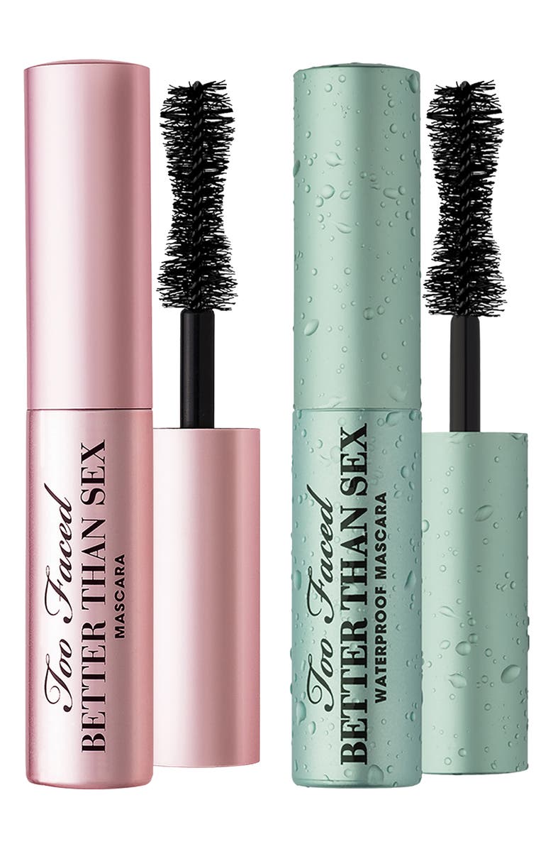 Too Faced Better Than Sex Power Couple Mascara Set, Main, color,