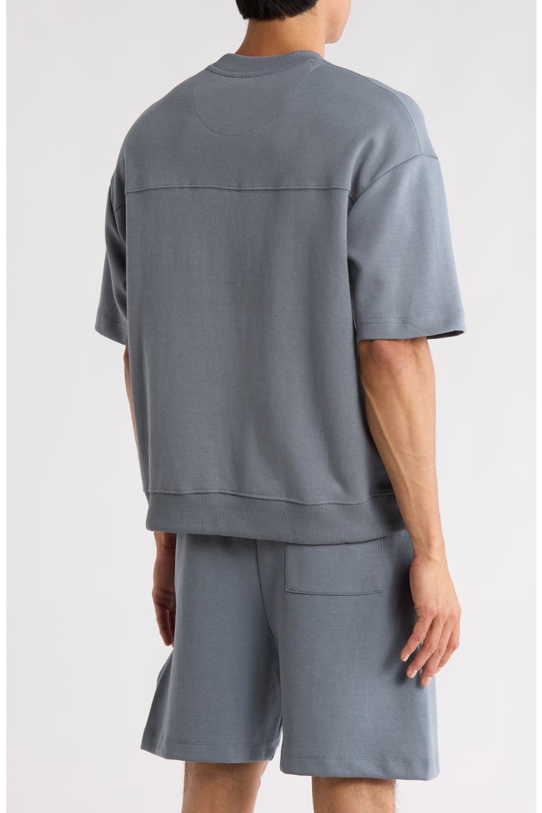 Relaxed Fit Crewneck T-Shirt, Alternate, color, MID BLUE