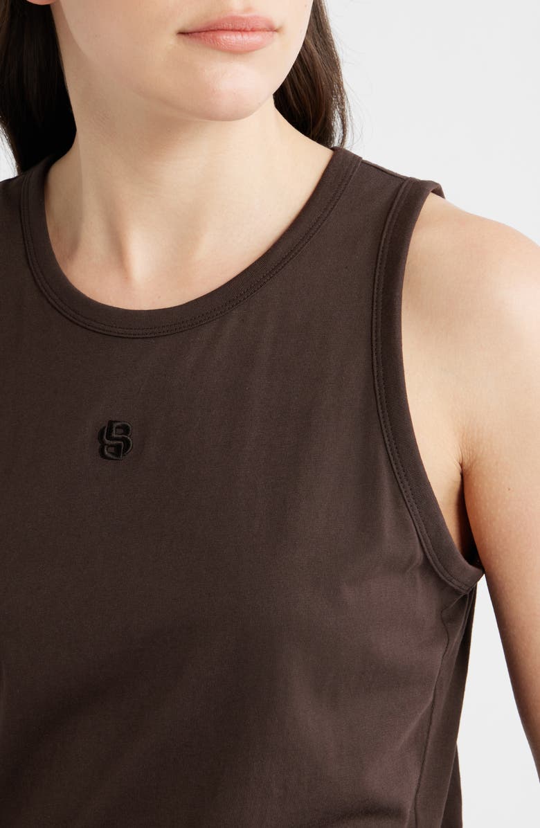 BOSS Eveysa Knit Tank, Alternate, color, Cave Brown
