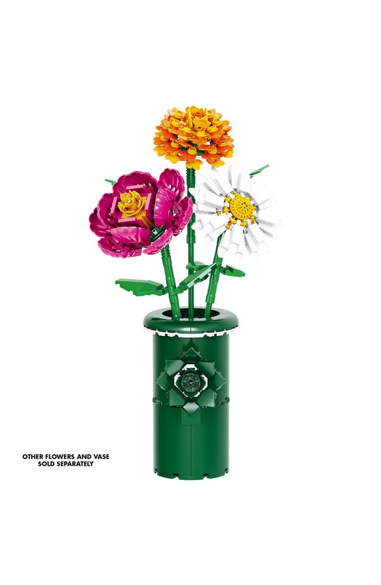 Brickcraft Bricktanicals Floral Deco Vase Building Set, Alternate, color, Green