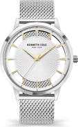 Kenneth Cole Round Bracelet Watch