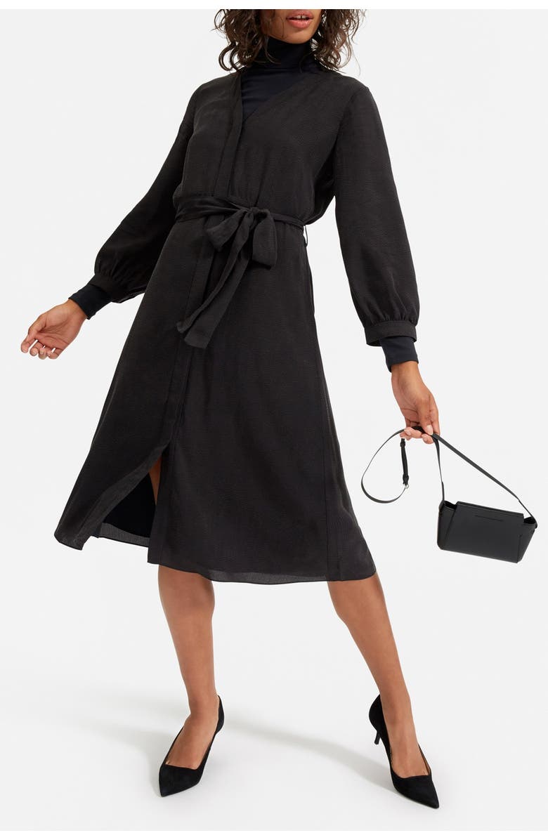 Everlane The Cupro Blouson Dress, Alternate, color,