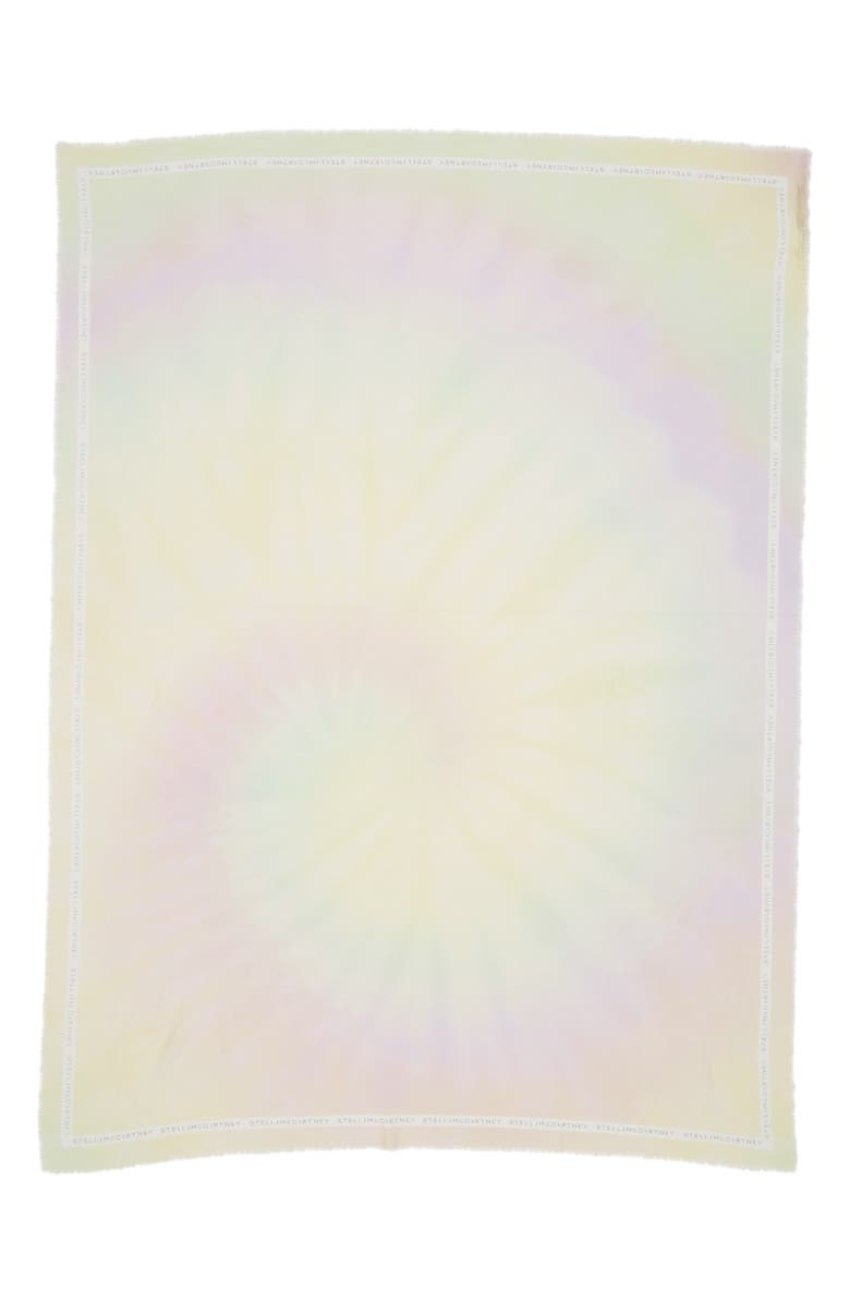 Stella McCartney Tie Dye Silk & Modal Scarf, Alternate, color, 