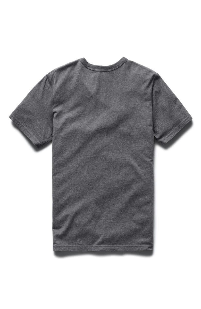 Reigning Champ Lightweight Jersey T-Shirt, Alternate, color, Heather Carbon