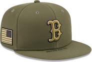 New Era Men's New Era Olive Boston Red Sox 2026 Armed Forces Day 59FIFTY Fitted Hat