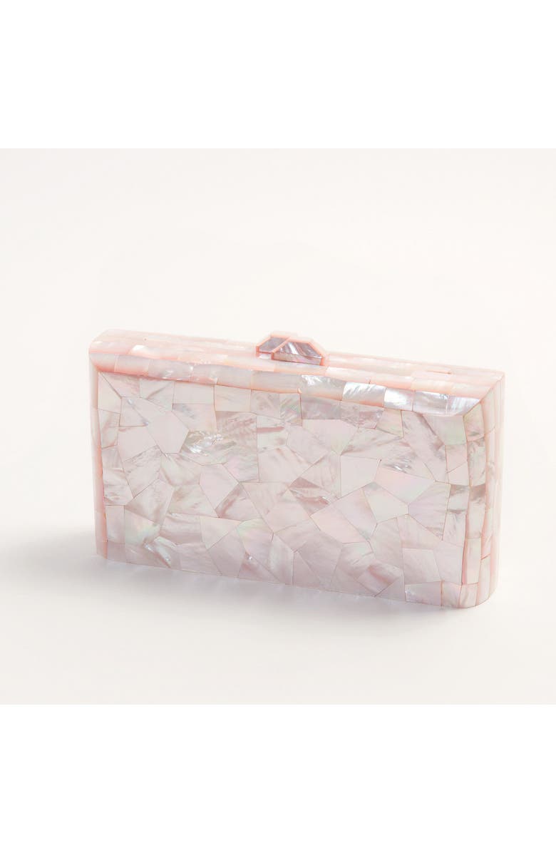 Freya Rose Aphrodite Pink Mother of Pearl Bag, Main, color, Aphrodite Pink