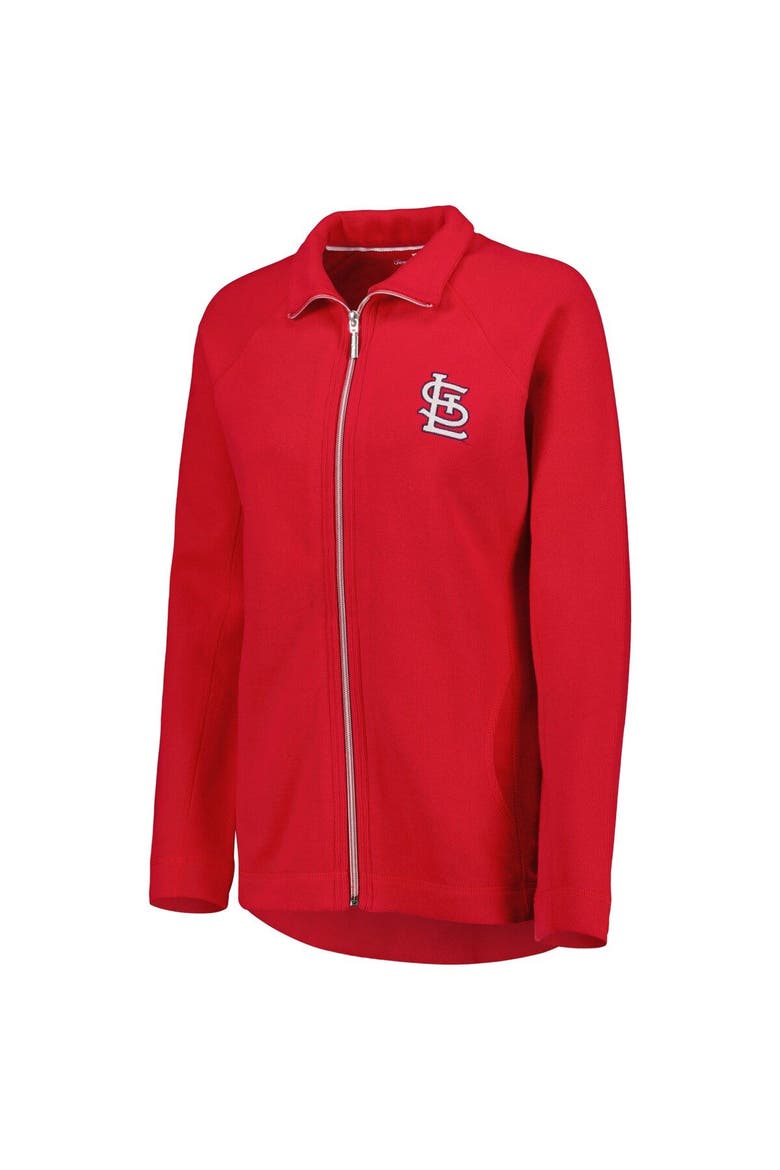 Women's Tommy Bahama Red St. Louis Cardinals Aruba Raglan Full-Zip Jacket, Alternate, color, Red