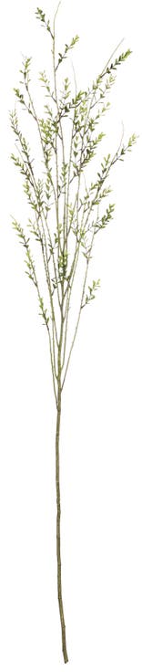 Sullivan's Mini Leaf Spray, Green Faux Floral Stem for Crafting, Weddings, Home and Holiday Decoration, 48 Inch