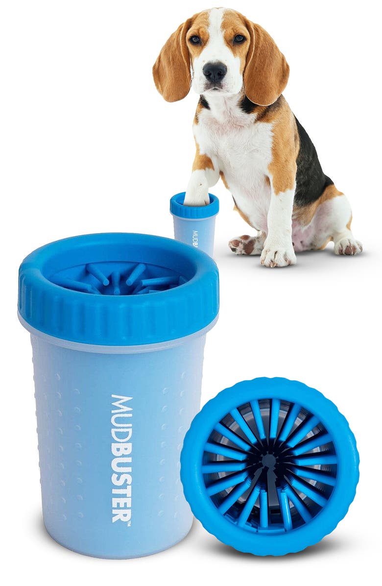 DEXAS Medium Pet Mudbuster, Alternate, color, Blue
