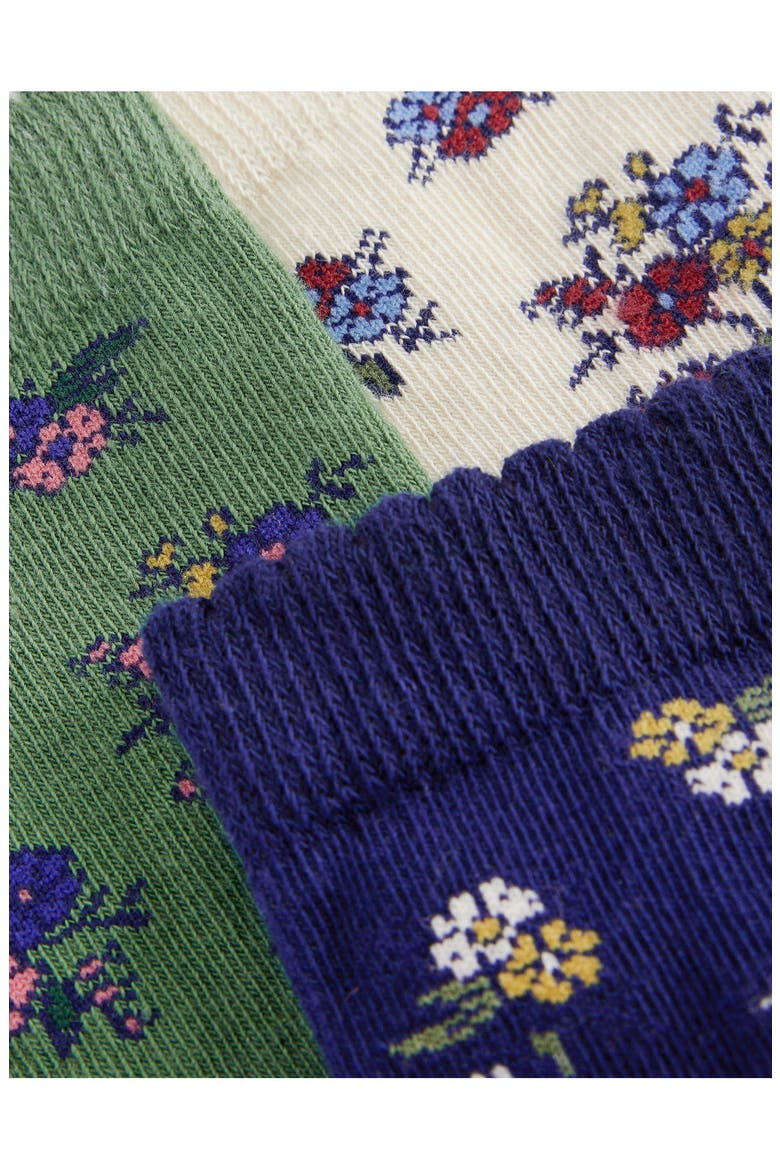 Kids' 7-Pack Floral Crew Socks, Alternate, color, VINTAGE FLORAL POSY