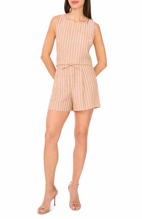 Stripe Tank & Shorts Set