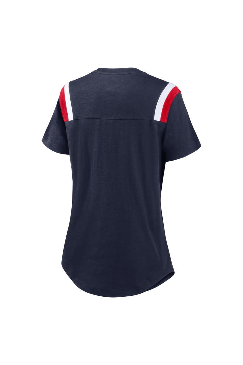 Women's Nike  College Navy Tennessee Titans Historic Slub Fashion T-Shirt, Alternate, color, College Navy