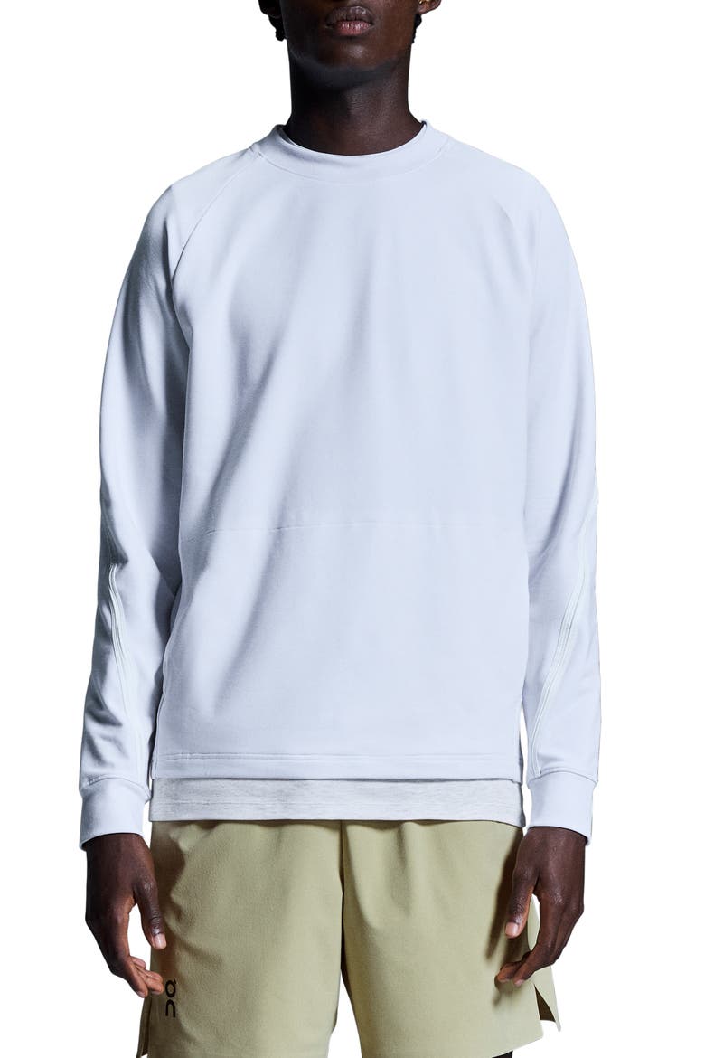 Studio Long Sleeve T-Shirt, Main, color, WHITE