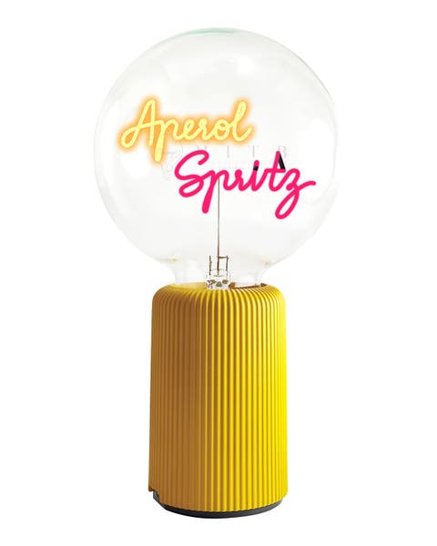 Aperol Spritz Portable Table Lamp
