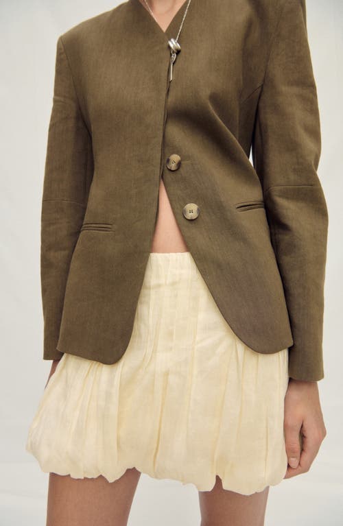 Mango Balloon Effect Miniskirt