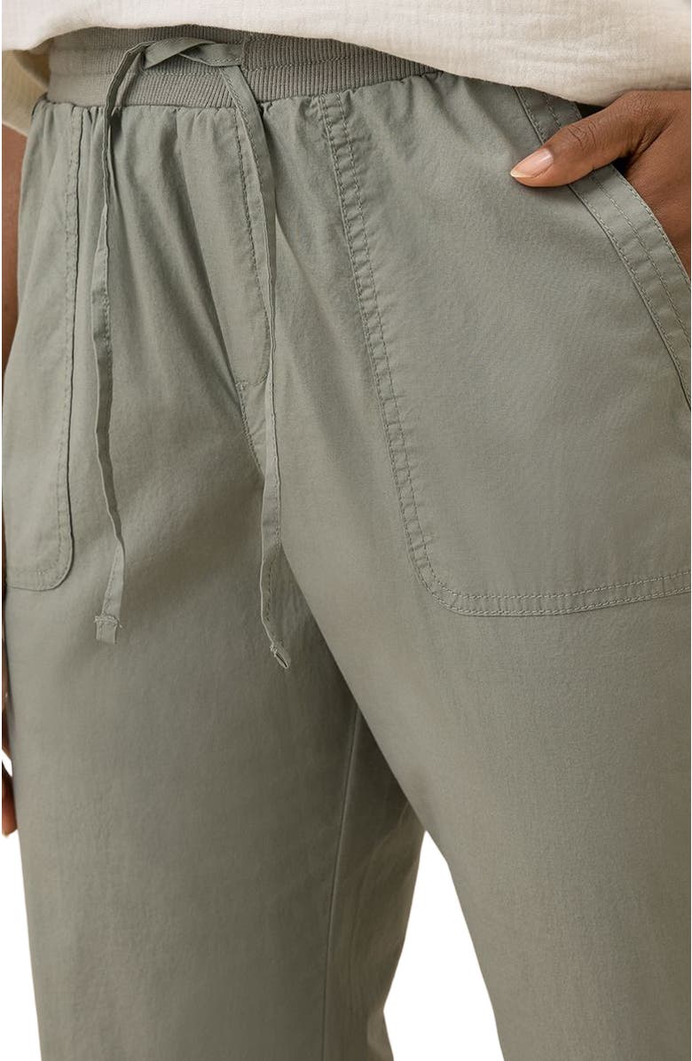 Pact Organic Cotton Monterey Poplin Jogger, Alternate, color, Shadow