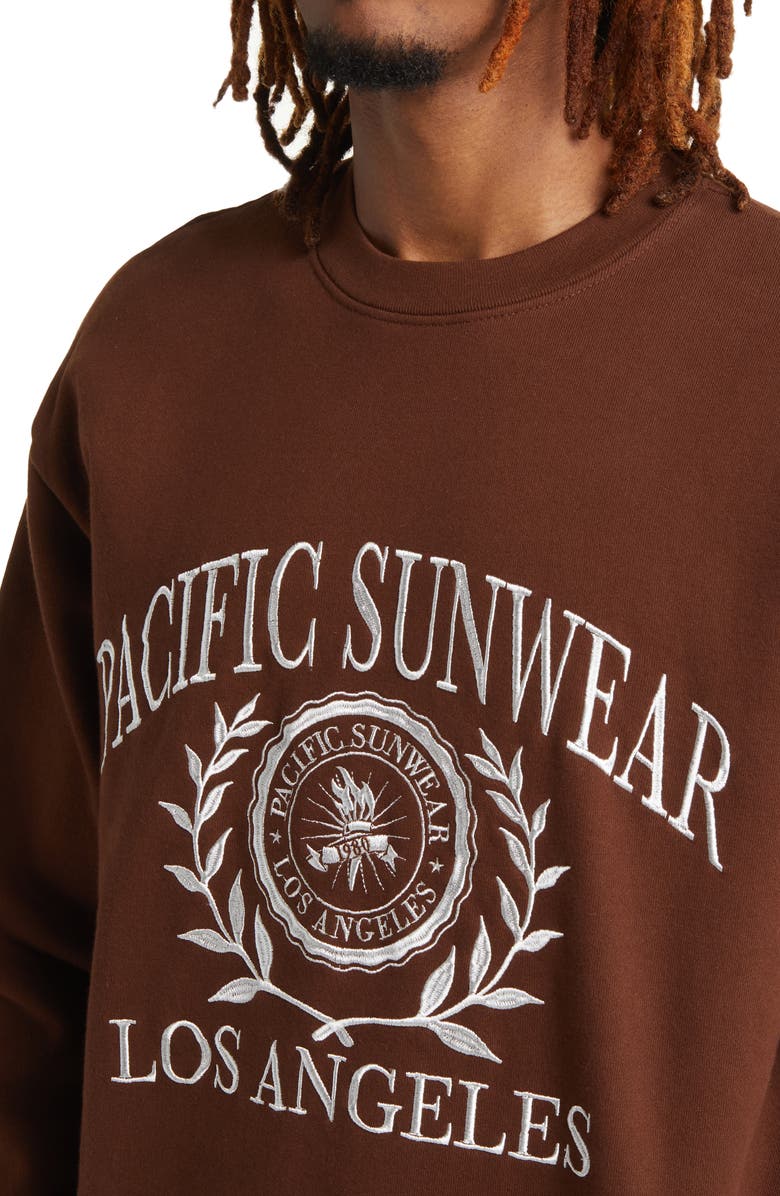 PacSun Los Angeles Crewneck Sweatshirt, Alternate, color, 