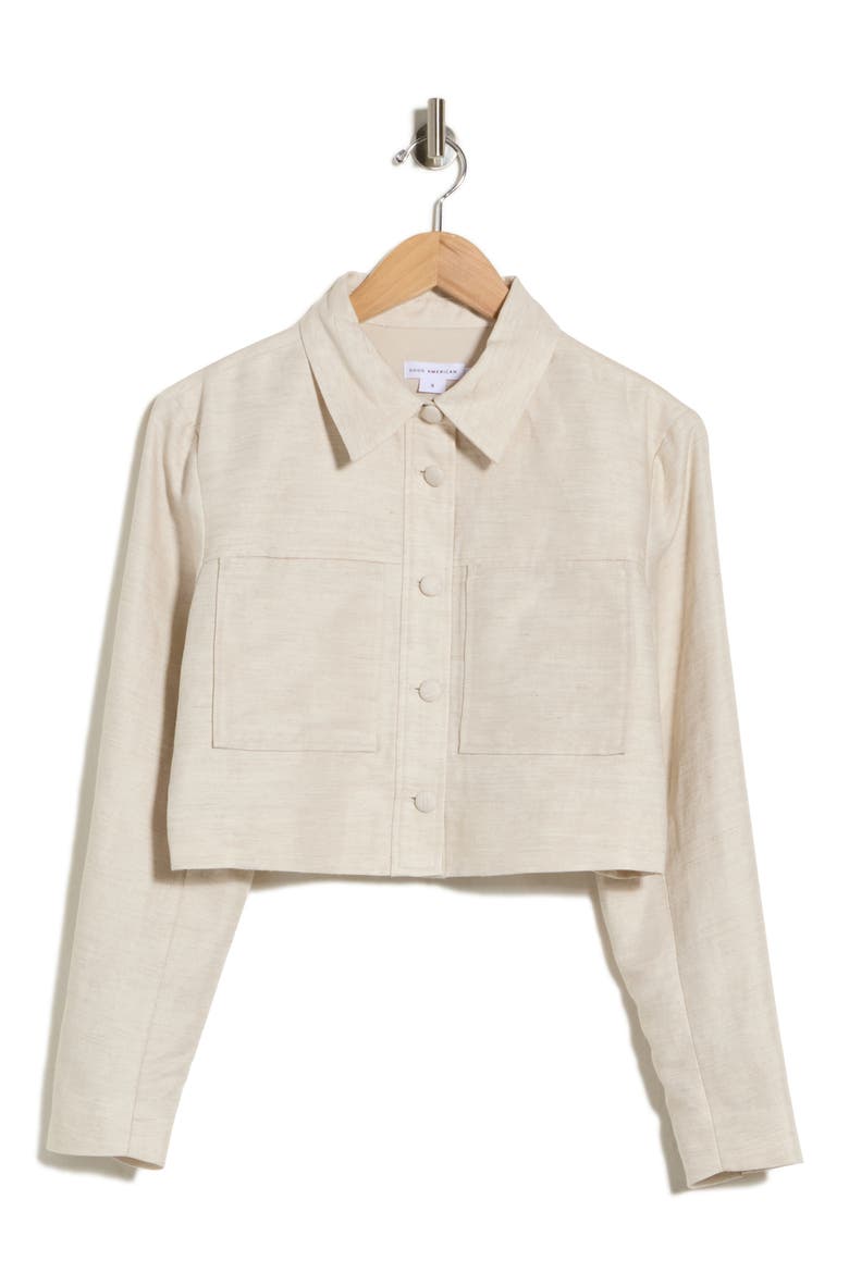 Crop Jacket, Alternate, color, OAT